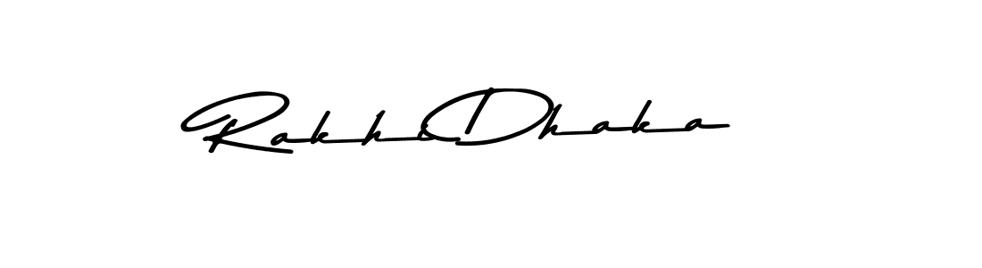 Use a signature maker to create a handwritten signature online. With this signature software, you can design (Asem Kandis PERSONAL USE) your own signature for name Rakhi Dhaka. Rakhi Dhaka signature style 9 images and pictures png